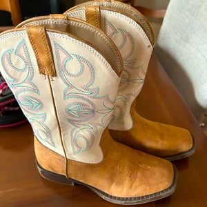 Kids roper boots